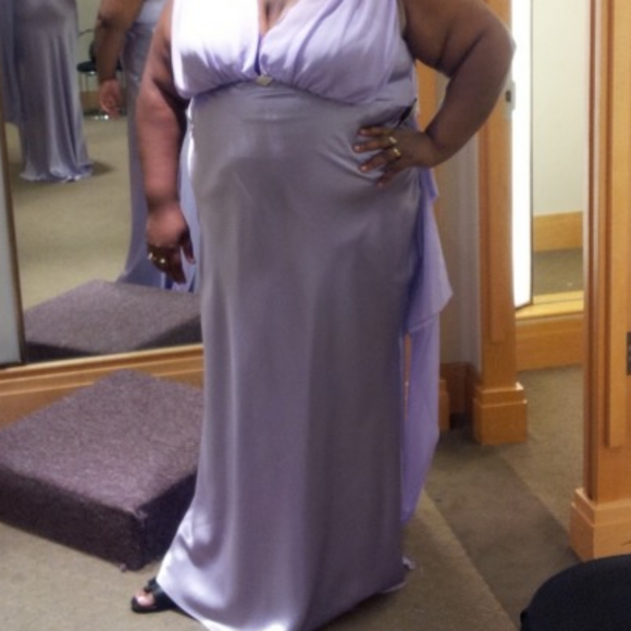 Plus Size Lilac Bridesmaid Dress size 28 $90.00 - Picture 4 of 16